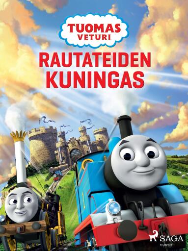 Portada del libro «Tuomas Veturi – Rautateiden kuningas», de Mattel