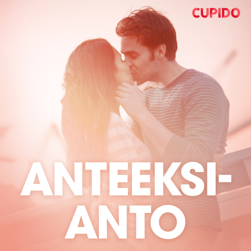 Portada del audiolibro «Anteeksianto – eroottinen novelli», de Cupido