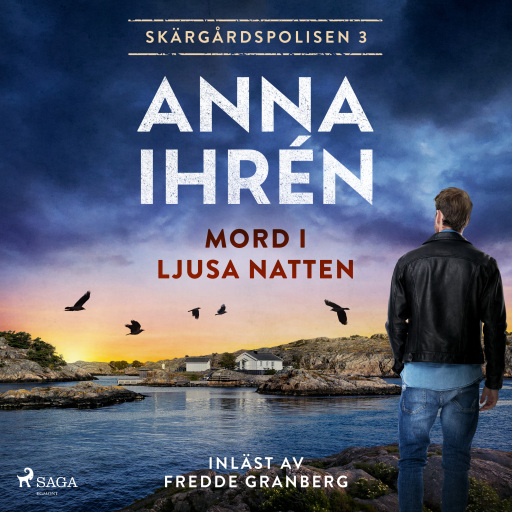 Portada del audiolibro «Mord i ljusa natten», de Anna Ihrén