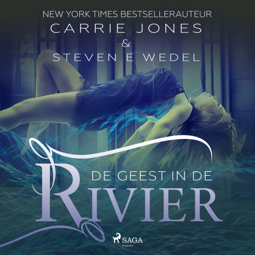 Portada del audiolibro «De geest in de rivier», de Steven E. Wedel, Carrie Jones
