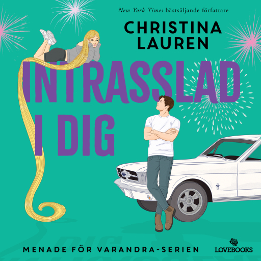Portada del audiolibro «Intrasslad i dig», de Christina Lauren