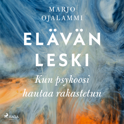Portada del audiolibro «Elävän leski – Kun psykoosi hautaa rakastetun», de Marjo Ojalammi