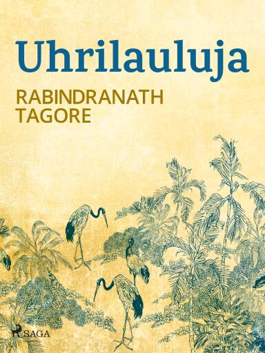 Portada del libro «Uhrilauluja», de Rabindranath Tagore