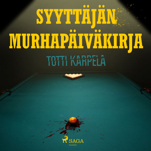 Portada del audiolibro «Syyttäjän murhapäiväkirja», de Totti Karpela