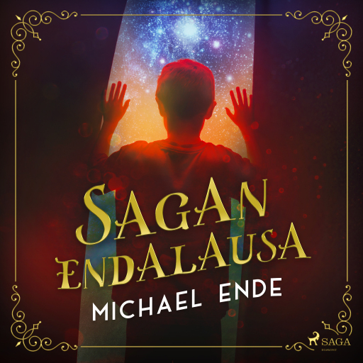 Portada del audiolibro «Sagan endalausa», de Michael Ende