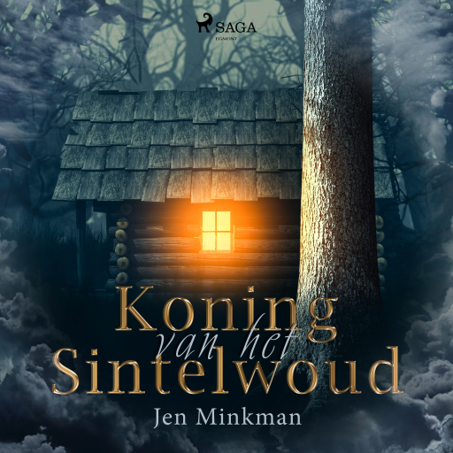Portada del audiolibro «Koning van het Sintelwoud», de Jen Minkman