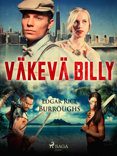 Portada del libro «Väkevä Billy», de Edgar Rice Burroughs