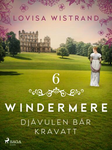 Portada del libro «Djävulen bär kravatt», de Lovisa Wistrand