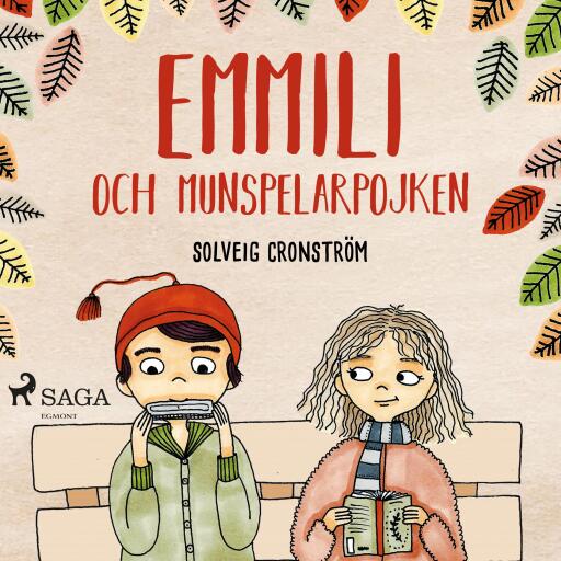 Portada del audiolibro «Emmili och munspelarpojken», de Solveig Cronström