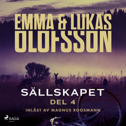 Portada del audiolibro «Sällskapet 4 – Förrädare», de Lukas Olofsson, Emma Olofsson