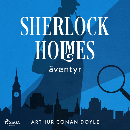 Portada del audiolibro «Sherlock Holmes äventyr», de Arthur Conan Doyle