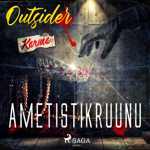 Portada del audiolibro «Ametistikruunu», de Outsider