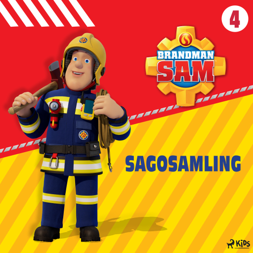 Portada del audiolibro «Brandman Sam - Sagosamling 4», de Mattel