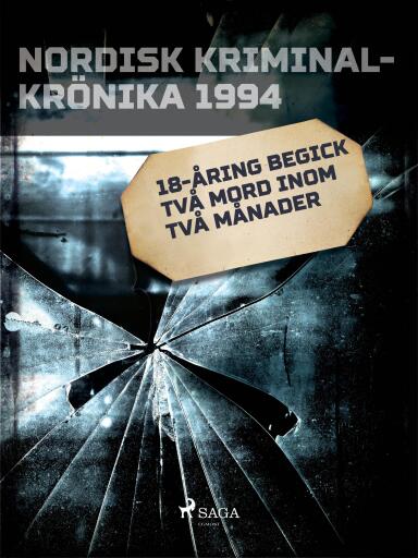Portada del libro «18-åring begick två mord inom två månader», de Diverse