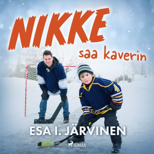 Portada del audiolibro «Nikke saa kaverin», de Esa I. Järvinen