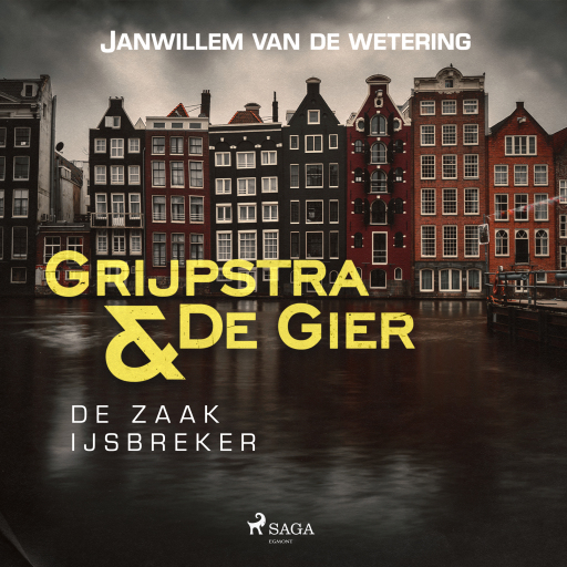 Portada del audiolibro «De zaak IJsbreker», de Janwillem van de Wetering