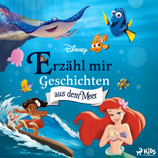 Portada del audiolibro «Disney/Pixar: Erzähl mir Geschichten aus dem Meer», de Disney