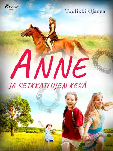 Portada del libro «Anne ja seikkailujen kesä», de Tuulikki Ojanen