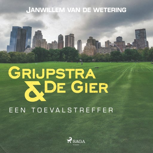 Portada del audiolibro «Een toevalstreffer», de Janwillem van de Wetering
