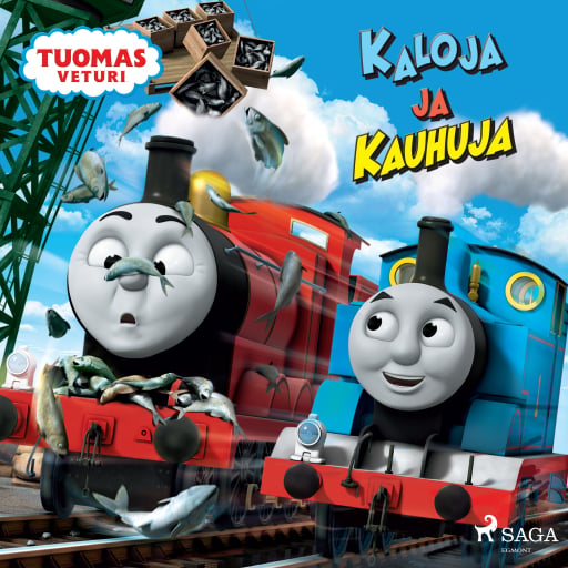 Portada del audiolibro «Tuomas Veturi – Kaloja ja kauhuja», de Mattel