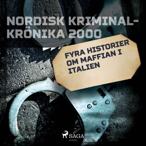Portada del audiolibro «Fyra historier om maffian i Italien», de Diverse
