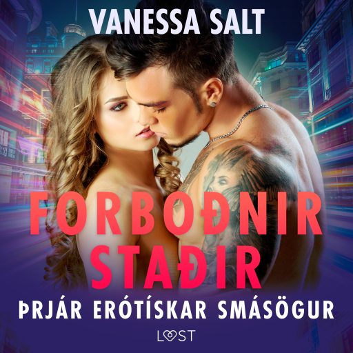 Portada del audiolibro «Forboðnir staðir – þrjár erótískar smásögur», de Vanessa Salt