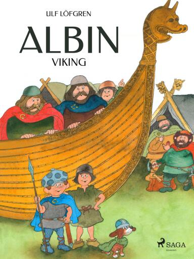 Portada del libro «Albin viking», de Ulf Löfgren