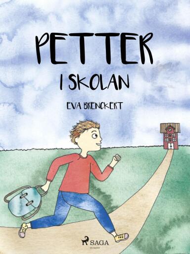 Portada del libro «Petter i skolan – VERSALER», de Eva Brenckert