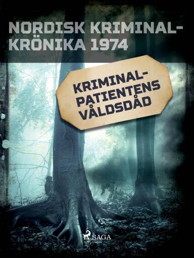 Portada del libro «Kriminalpatientens våldsdåd»