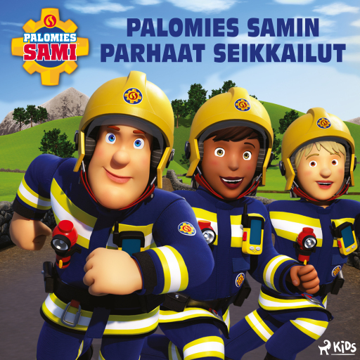 Portada del audiolibro «Palomies Samin parhaat seikkailut», de Mattel
