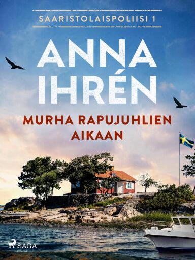 Portada del libro «Murha rapujuhlien aikaan», de Anna Ihrén