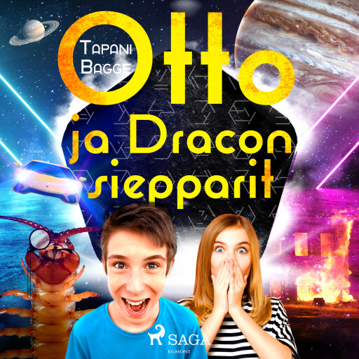 Portada del audiolibro «Otto ja Dracon siepparit», de Tapani Bagge