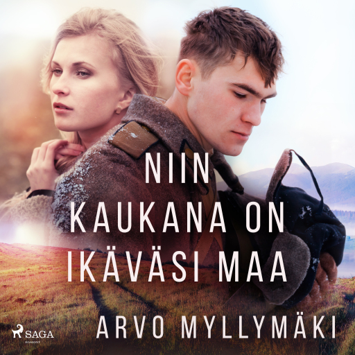 Portada del audiolibro «Niin kaukana on ikäväsi maa», de Arvo Myllymäki