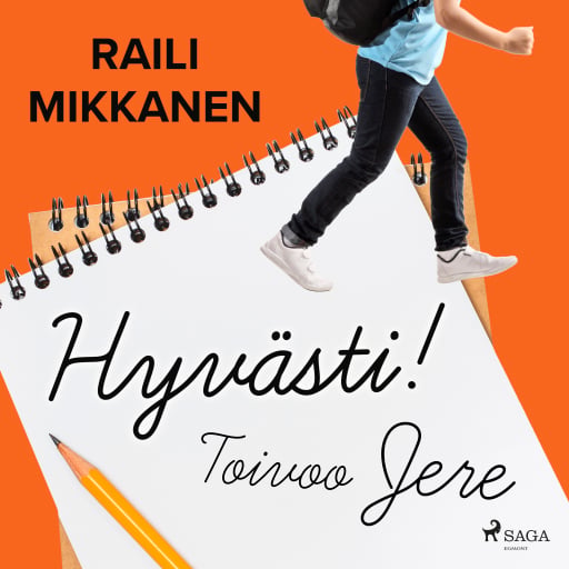 Portada del audiolibro «Hyvästi! Toivoo Jere», de Raili Mikkanen