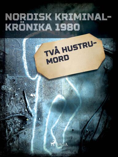 Portada del libro «Två hustrumord», de Diverse