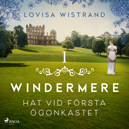 Portada del audiolibro «Hat vid första ögonkastet», de Lovisa Wistrand