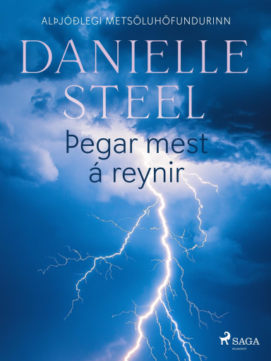Portada del libro «Þegar mest á reynir», de Danielle Steel
