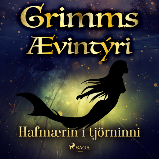 Portada del audiolibro «Hafmærin í tjörninni»