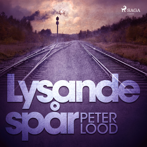 Portada del audiolibro «Lysande spår», de Peter Lood