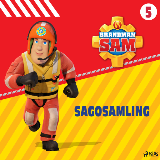 Portada del audiolibro «Brandman Sam - Sagosamling 5», de Mattel