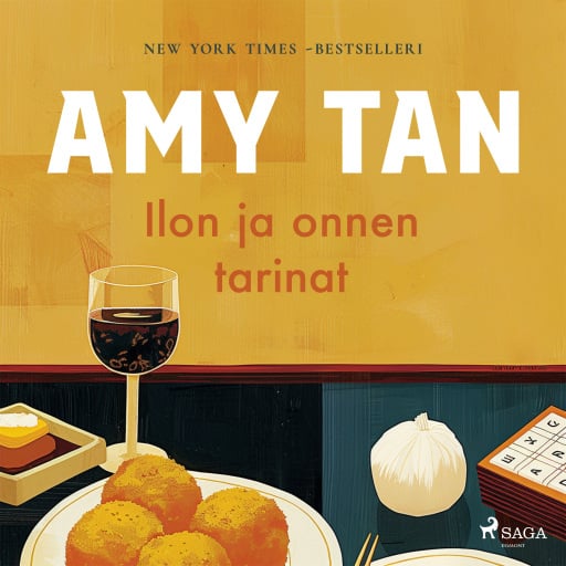 Portada del audiolibro «Ilon ja onnen tarinat», de Amy Tan