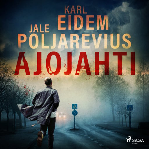 Portada del audiolibro «Ajojahti», de Karl Eidem, Jale Poljarevius