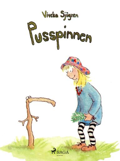 Portada del libro «Pusspinnen», de Viveka Sjögren