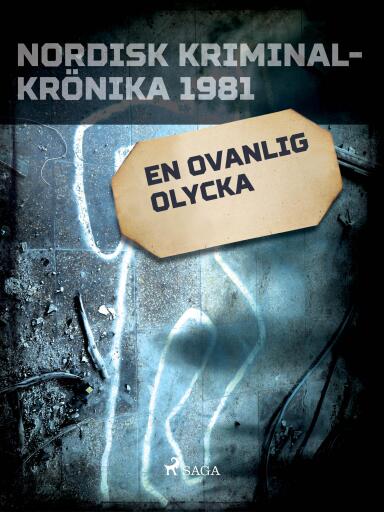 Portada del libro «En ovanlig olycka», de Diverse