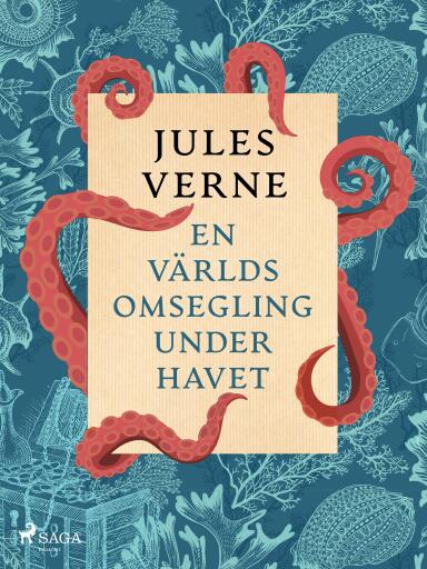 Portada del libro «En världsomsegling under havet», de Jules Verne