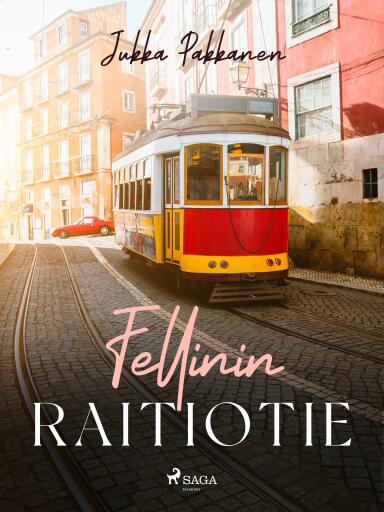Portada del libro «Fellinin raitiotie», de Jukka Pakkanen