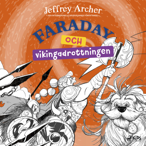 Portada del audiolibro «Faraday och vikingadrottningen», de Jeffrey Archer
