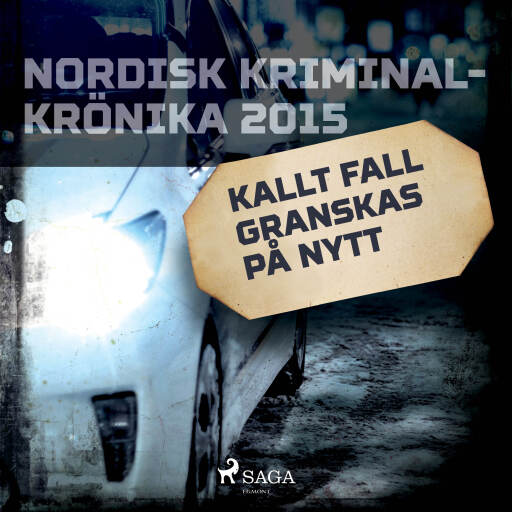 Portada del audiolibro «Kallt fall granskas på nytt», de Diverse