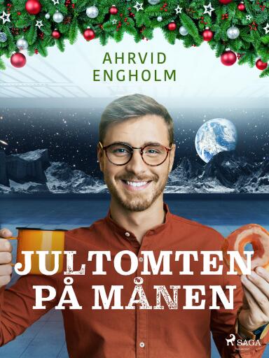 Portada del libro «Jultomten på månen», de Ahrvid Engholm
