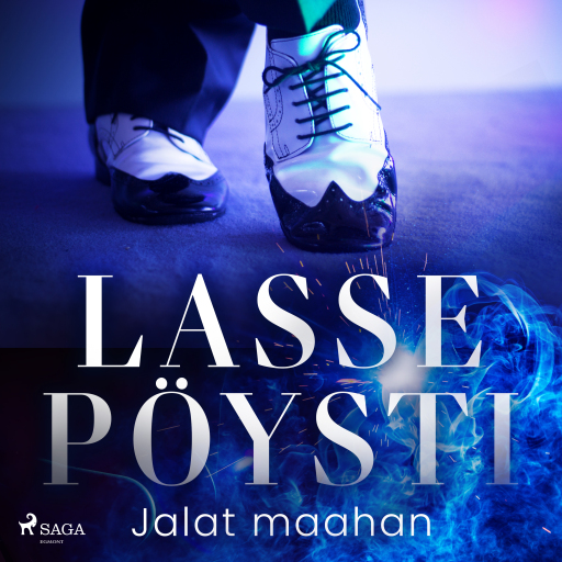 Portada del audiolibro «Jalat maahan», de Lasse Pöysti